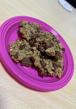 簡単チョコバナナオートミールクッキー-レシピのメイン写真