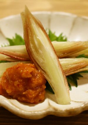 みょうがの辛みそ添え-レシピのメイン写真