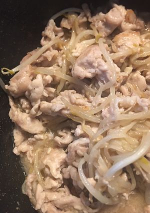 豚もやし(味噌ラーメン風)-レシピのメイン写真