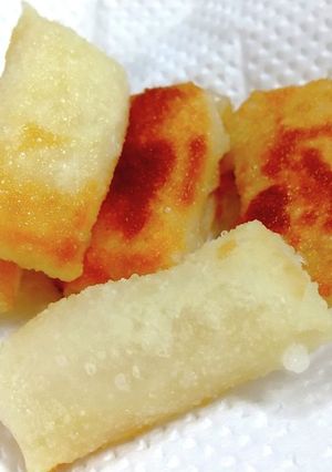 餅パリパリ揚げ-レシピのメイン写真