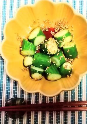 5分で簡単♪おつまみきゅうり-レシピのメイン写真