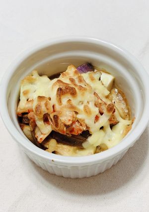 なすと豆腐のキムチーズグラタン-レシピのメイン写真