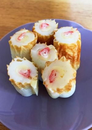 お弁当におつまみに☆竹輪のチーズカニカマ-レシピのメイン写真