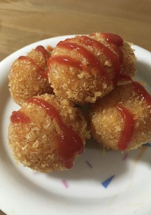 トマト鍋リメイク♡美味いライスコロッケ☆-レシピのメイン写真