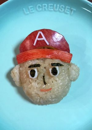キャラ弁＊林檎で＊林谷ショウヘイ-レシピのメイン写真
