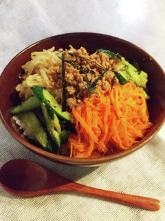 野菜たっぷり★ビピンパ(ナムル)-レシピのメイン写真