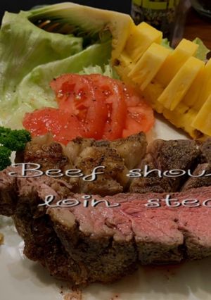 牛肩ロースのステーキ-レシピのメイン写真