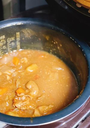 幼児も大人も♪我が家の炊飯器カレー　-レシピのメイン写真