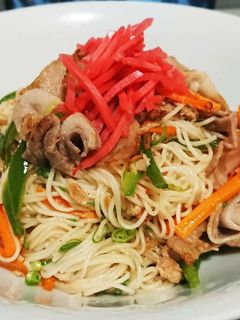 超簡単!そうめんチャンプルー!!-レシピのメイン写真