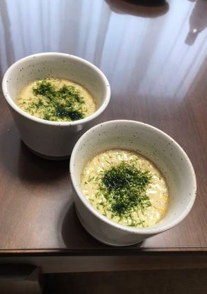 梅干し入り茶碗蒸し-レシピのメイン写真