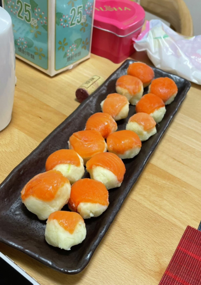 サーモンとポテサラの手毬ずし風-レシピのメイン写真