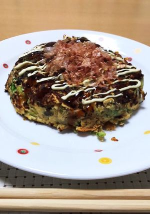 【糖質10g】糖質制限 お豆腐お好み焼き-レシピのメイン写真
