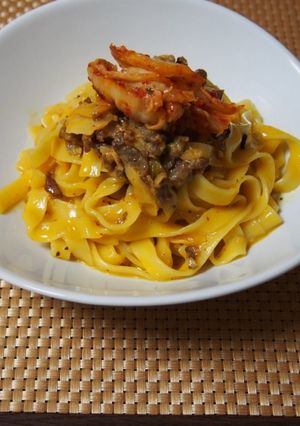 キムボナーラ-レシピのメイン写真