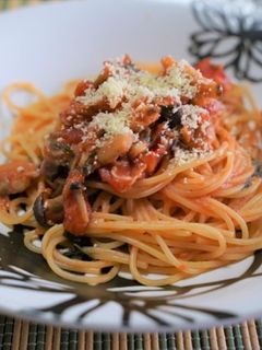 トマトとあさりのパスタ-レシピのメイン写真