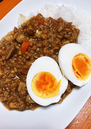 エリンギたっぷりのドライカレー-レシピのメイン写真