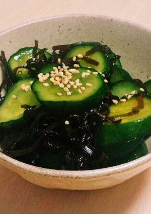 簡単おかず:きゅうりの塩昆布和え-レシピのメイン写真