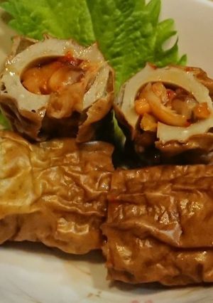 タコキムチの竹輪詰め-レシピのメイン写真