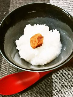 生米からレンジで簡単、美味しいおかゆ-レシピのメイン写真