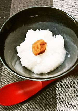生米からレンジで簡単、美味しいおかゆ-レシピのメイン写真
