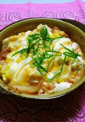 豆腐とキムチのヘルシーグラタン-レシピのメイン写真