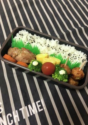 男子高校生弁当5/28鶏もも煮-レシピのメイン写真