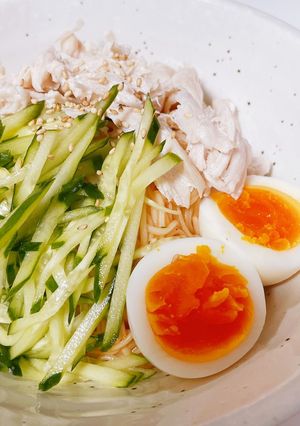 ビビン麺風そうめん-レシピのメイン写真