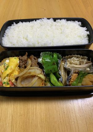#今日の弁当　#焼肉弁当-レシピのメイン写真