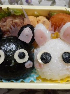 ♡猫ちゃん弁当♡-レシピのメイン写真
