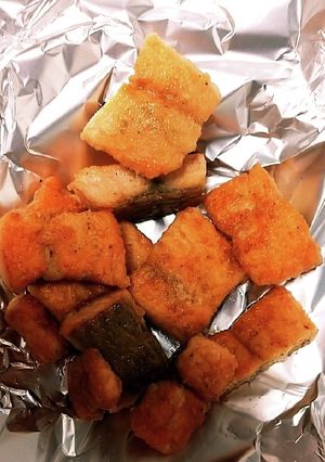 鮭のムニエル(お刺身用を使いました。)-レシピのメイン写真