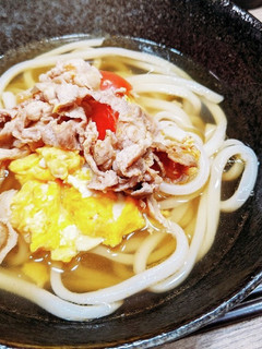 ☆たまトマ中華風うどん☆-レシピのメイン写真