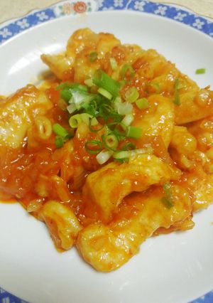 胸肉を美味しく!鶏肉のチリソース煮-レシピのメイン写真