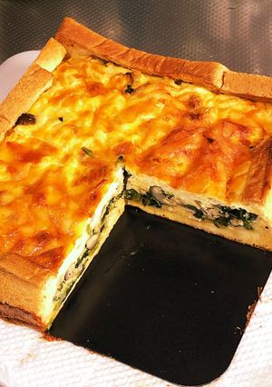 豆腐ときのこのキッシュ-レシピのメイン写真