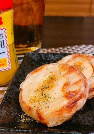 伊達巻のフリット　カレー塩を添えて-レシピのメイン写真