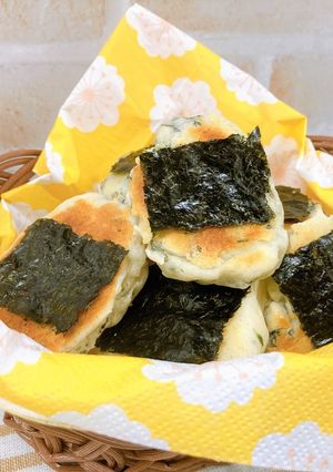 もっちり海苔パン-レシピのメイン写真