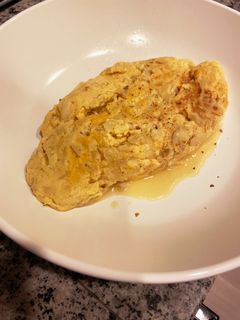 ツナと玉ねぎとエノキのオムレツ-レシピのメイン写真