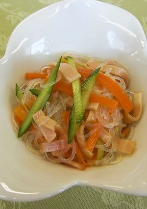 和風はるさめサラダ(透析食)-レシピのメイン写真