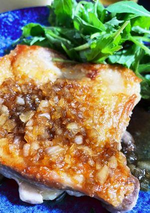 自分用メモ　カリカリチキンオニオンソース-レシピのメイン写真