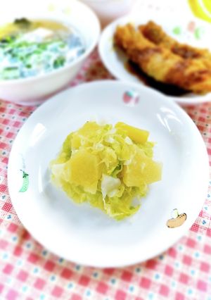 爽やかパイン入りサラダ♪保育園給食-レシピのメイン写真