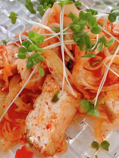 キムチと厚揚げ入りサラダ-レシピのメイン写真