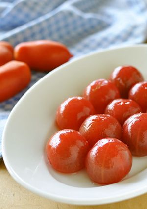 トマトのはちみつ酢マリネ-レシピのメイン写真