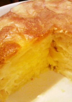 * 炊飯器DEりんごのケーキ *-レシピのメイン写真