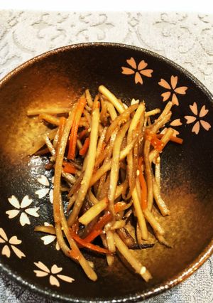 きんぴらごぼう-レシピのメイン写真