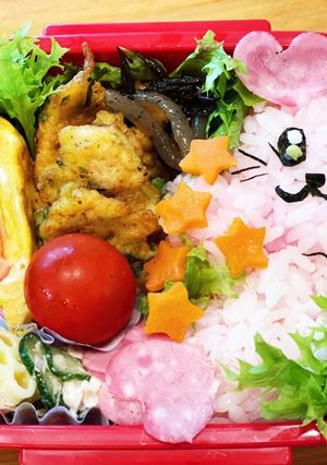 プリキュアくるるん弁当2☆ キャラ弁-レシピのメイン写真