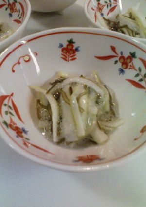 娘の大好物！大根の皮で簡単お漬物-レシピのメイン写真
