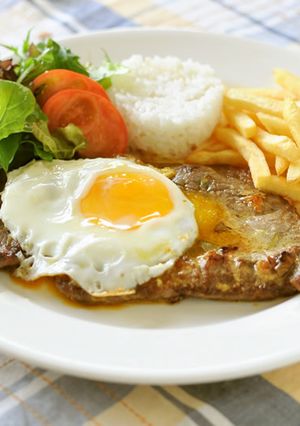 ポルトガル風ステーキ "ビトーク"-レシピのメイン写真