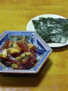 まぐろキムチ和え-レシピのメイン写真