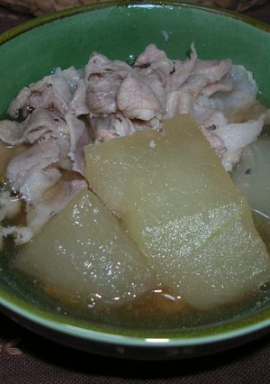 冬瓜と豚肉の煮物-レシピのメイン写真