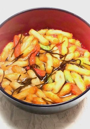 真愛弥流！田舎あられ茶漬け-レシピのメイン写真