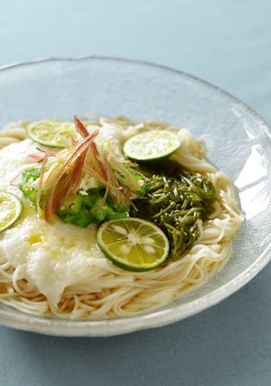 夏に負けない！ねばねばそうめん-レシピのメイン写真