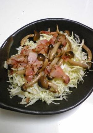 超簡単☆カリカリベーコンサラダ-レシピのメイン写真